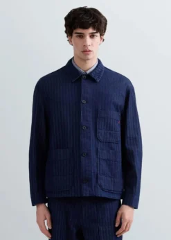 Replay Denim Herringbone Shirt
