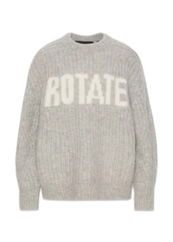 Rotate Knitted Logo Sweater
