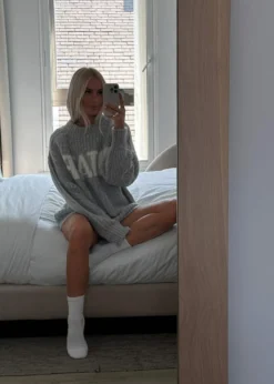 Rotate Knitted Logo Sweater
