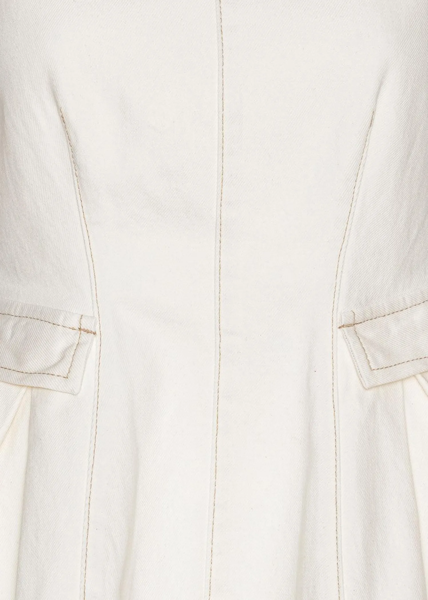 Rotate PEPLUM DENIM TOP