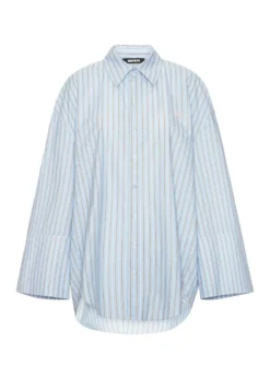 Rotate POPLIN OVERSIZED SHIRT
