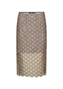 Rotate SCALLOP SEQUIN MIDI SKIRT
