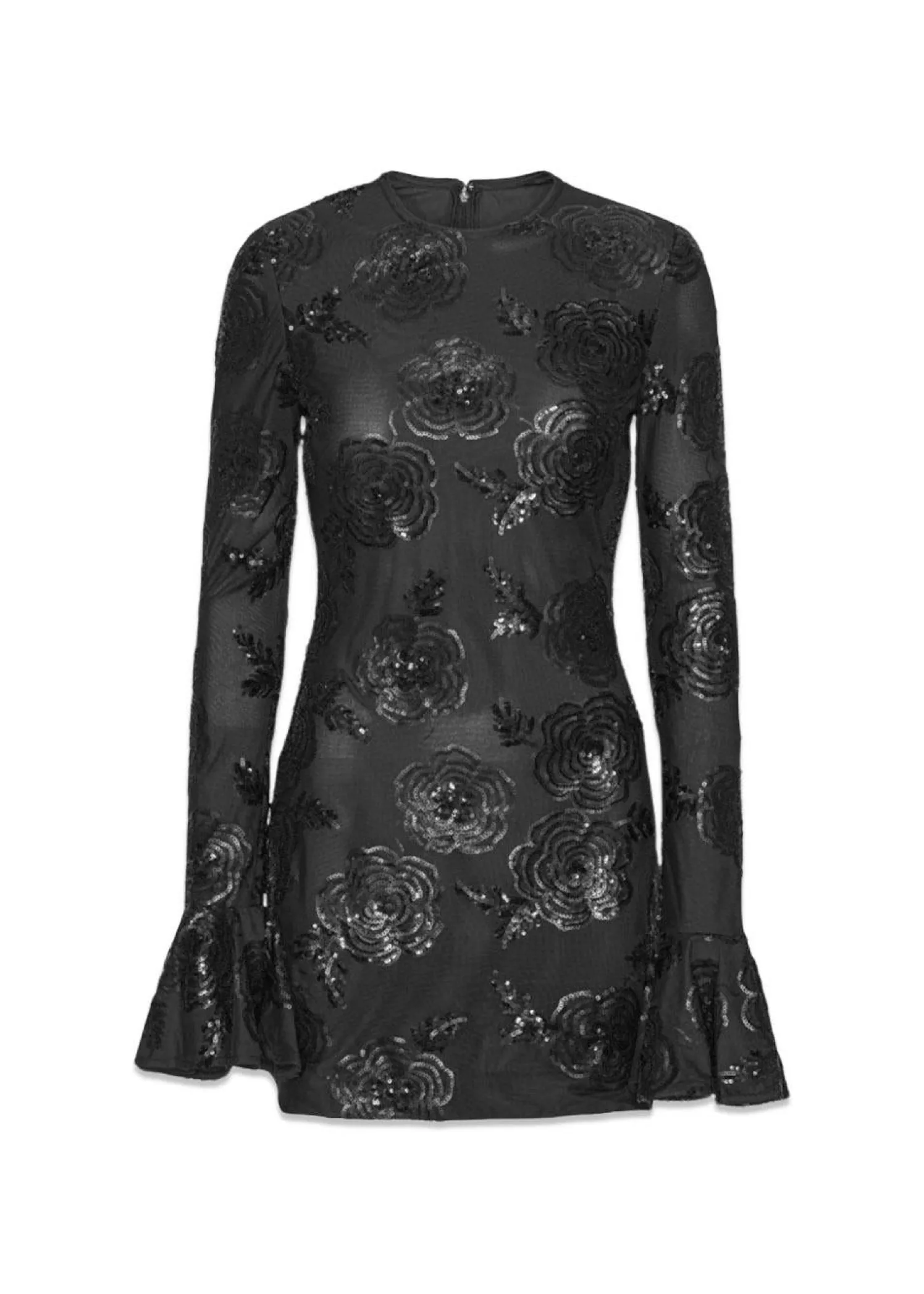 Rotate SEQUINS LS MINI DRESS