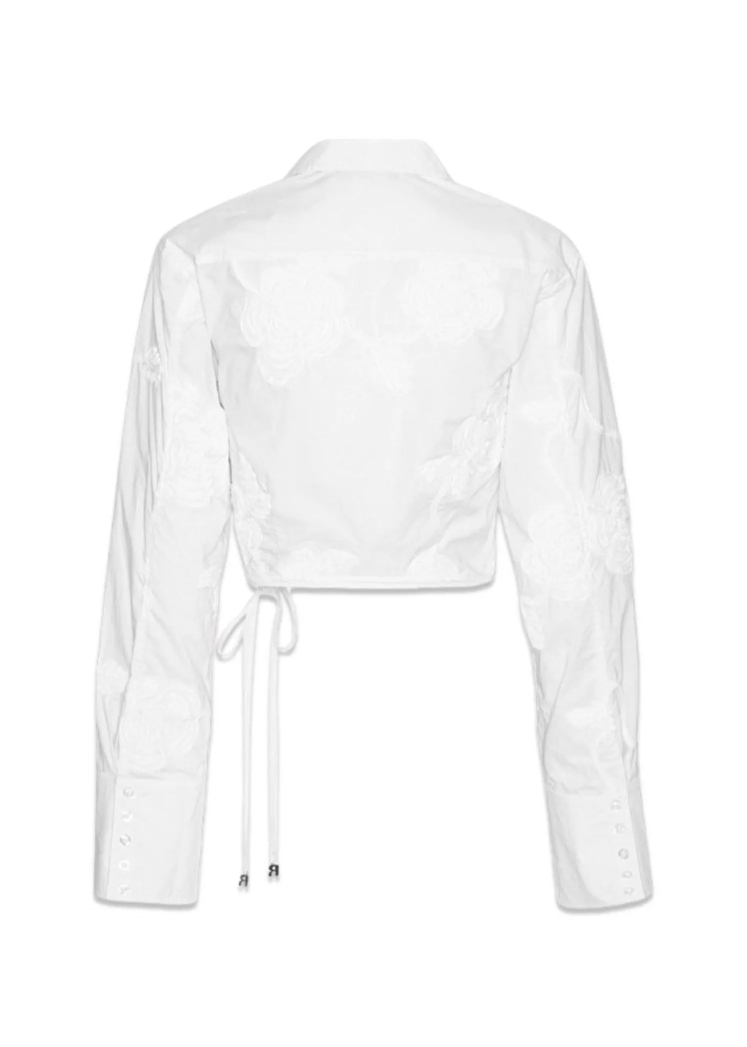 Rotate WRAP COTTON SHIRT