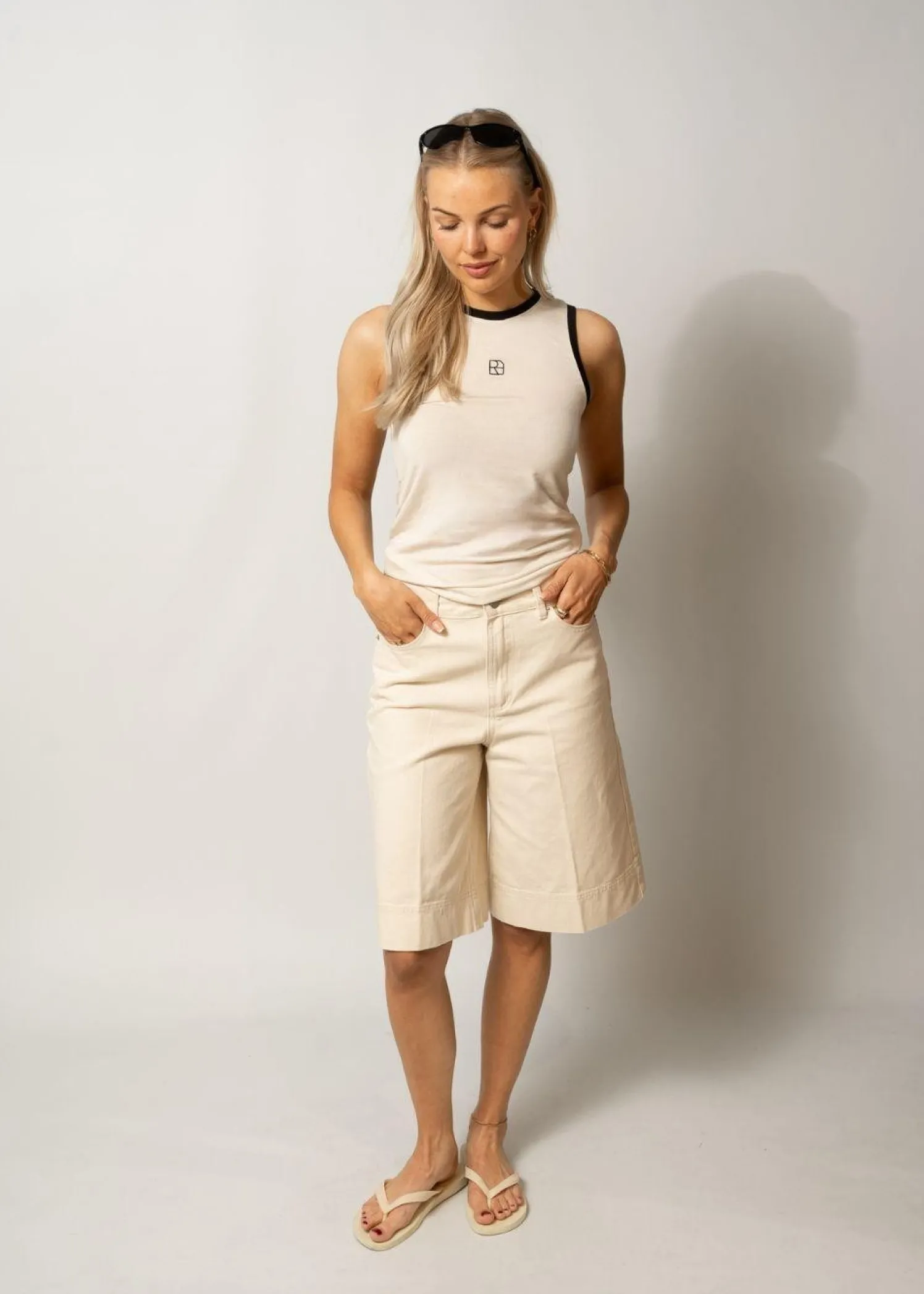 ROUGE EDIT Rouesme tank top