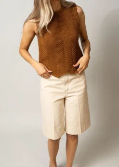 ROUGE EDIT ROUHARPER RW W/F DENIM SHORTS/PF