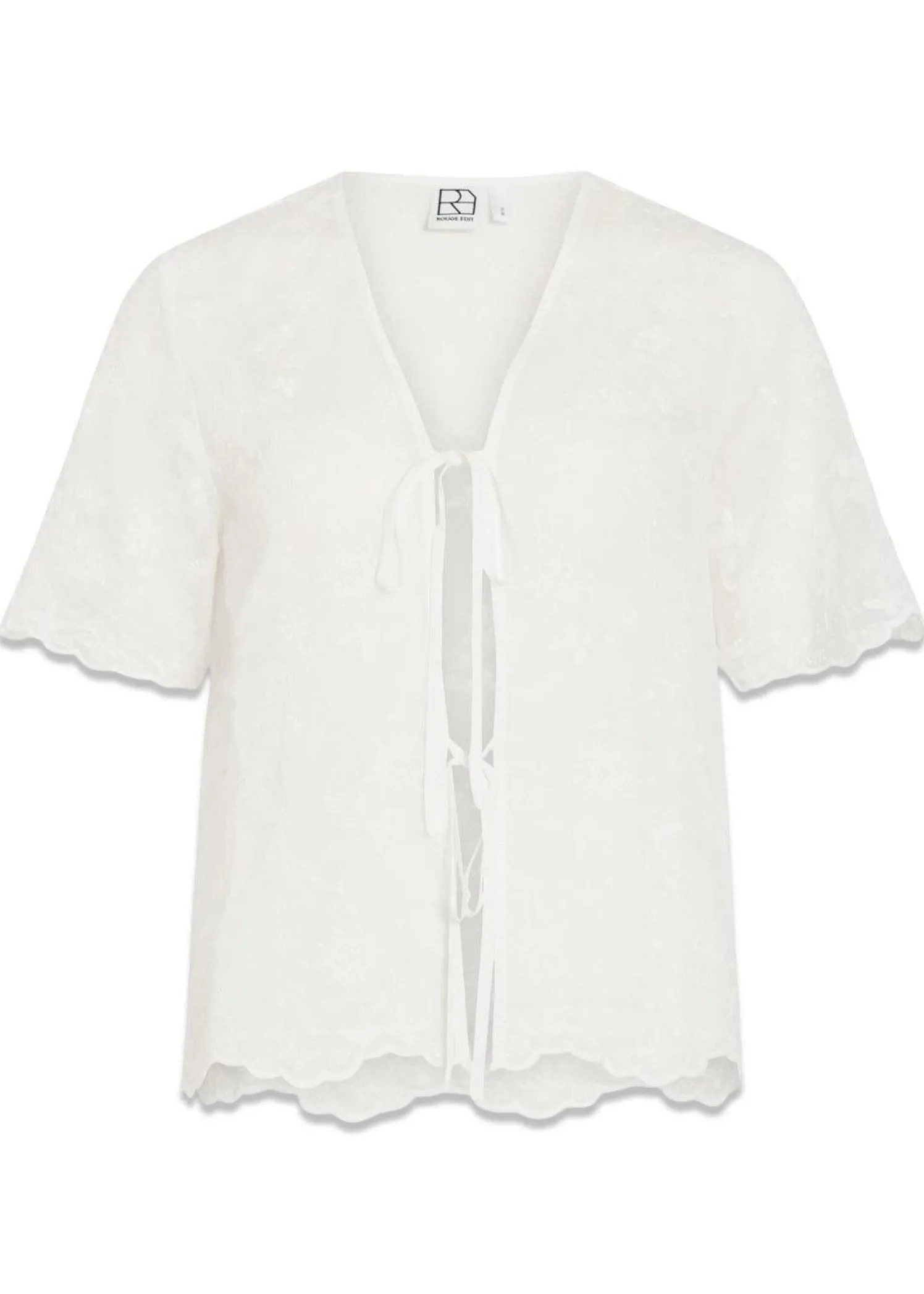 ROUGE EDIT ROUKAIA 2/4 V-NECK TOP
