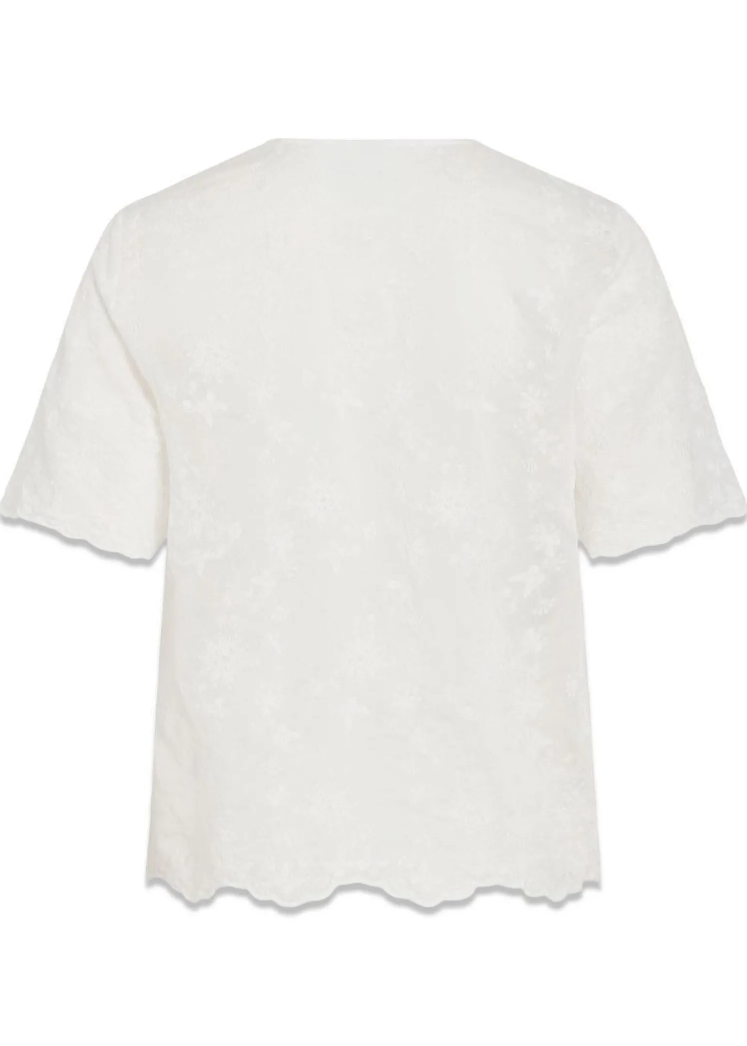 ROUGE EDIT ROUKAIA 2/4 V-NECK TOP
