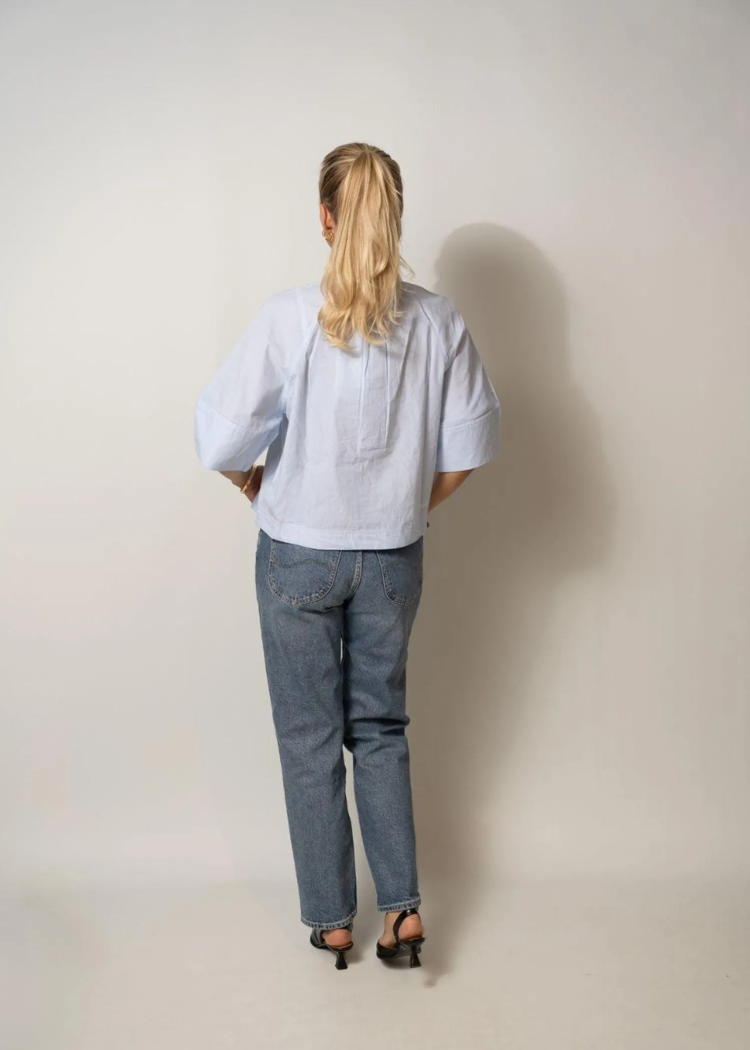 ROUGE EDIT ROUTENNE 2/4 CHINA COLLAR SHIRT
