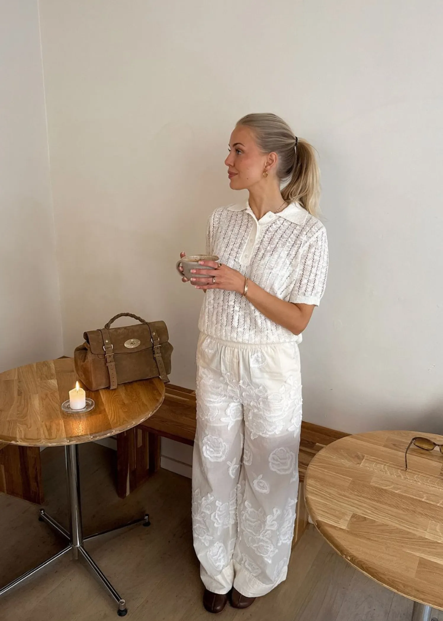 ROUGE EDIT ROUZOELLA HW WF F/L TROUSER