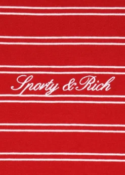 Sporty & Rich Signature Logo Easy Longsleeve