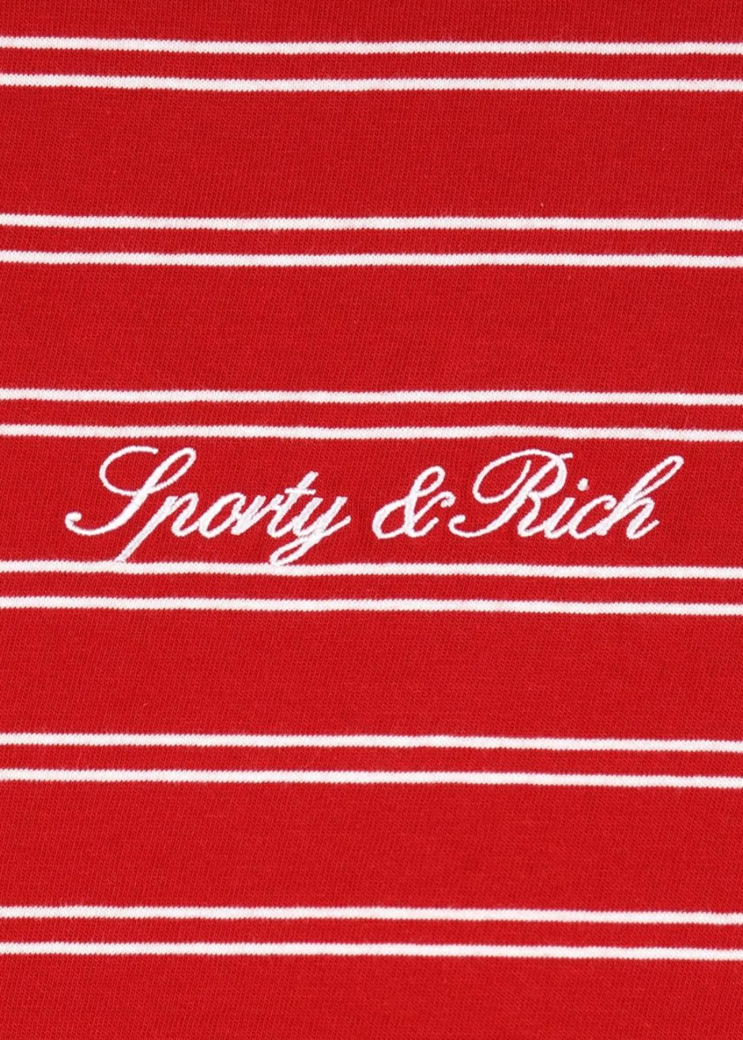 Sporty & Rich Signature Logo Easy Longsleeve