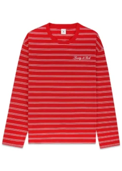 Sporty & Rich Signature Logo Easy Longsleeve
