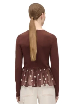 Stine Goya Asymmetrical Draped Top