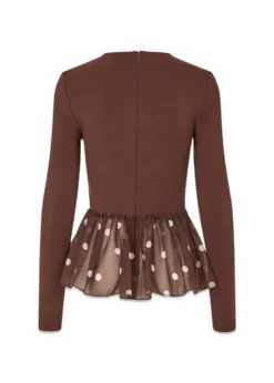 Stine Goya Asymmetrical Draped Top