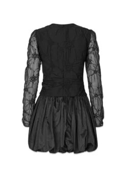 Stine Goya Balloon Long Sleeve Short Dress