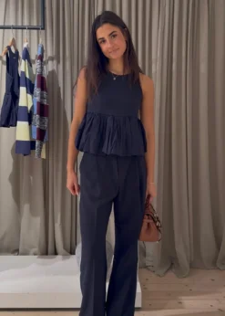 Stine Goya Blanket Stitch Elastic Pants