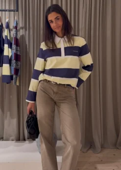 Stine Goya Polo Long Sleeve Top