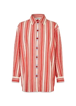 Stine Goya 2487 Striped Embroidered Cotton