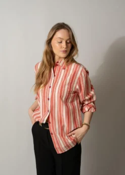 Stine Goya 2487 Striped Embroidered Cotton