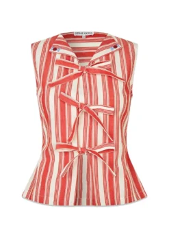 Stine Goya 2487 Striped Embroidered Cotton