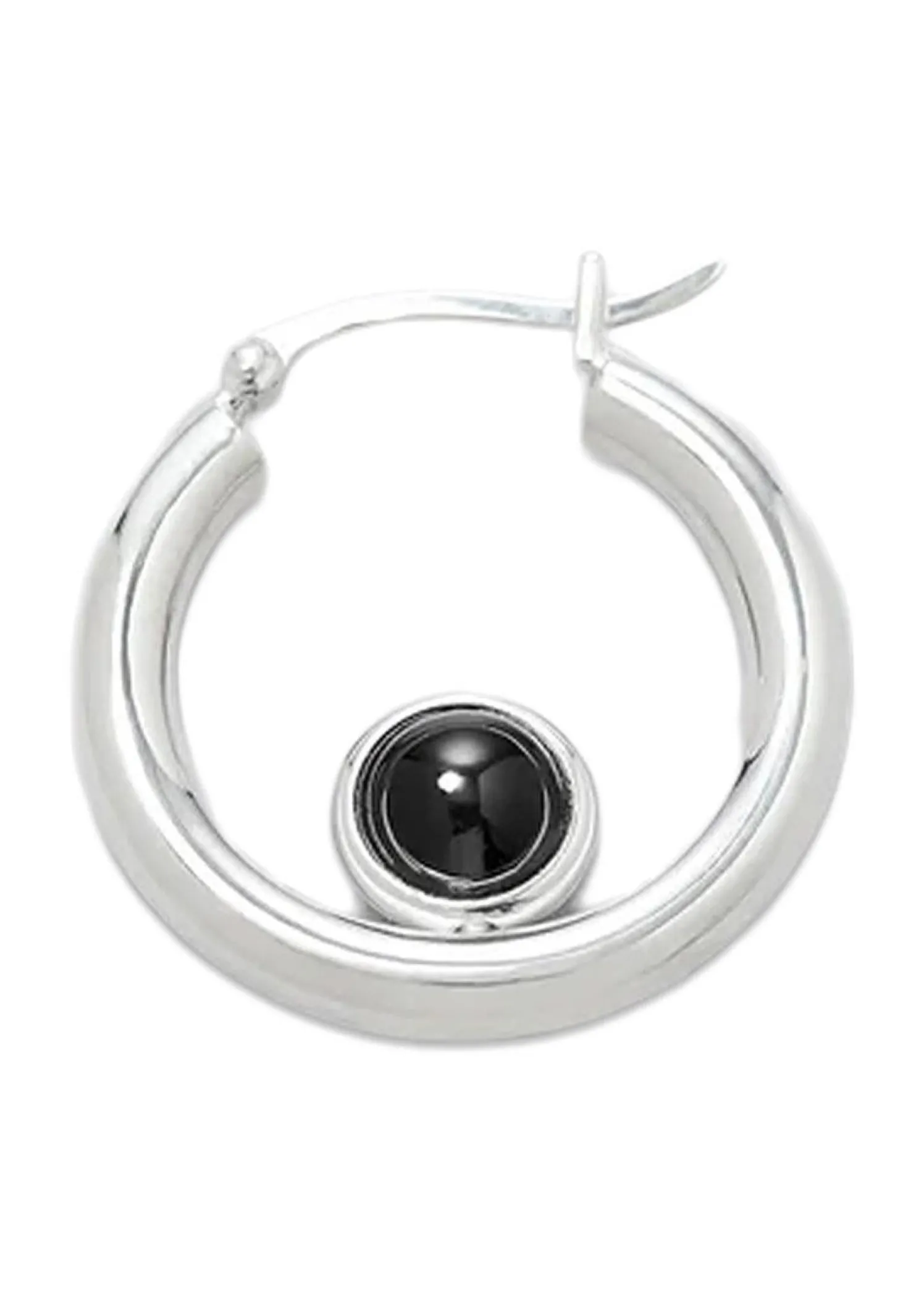 TRINE TUXEN ONYX HOOP