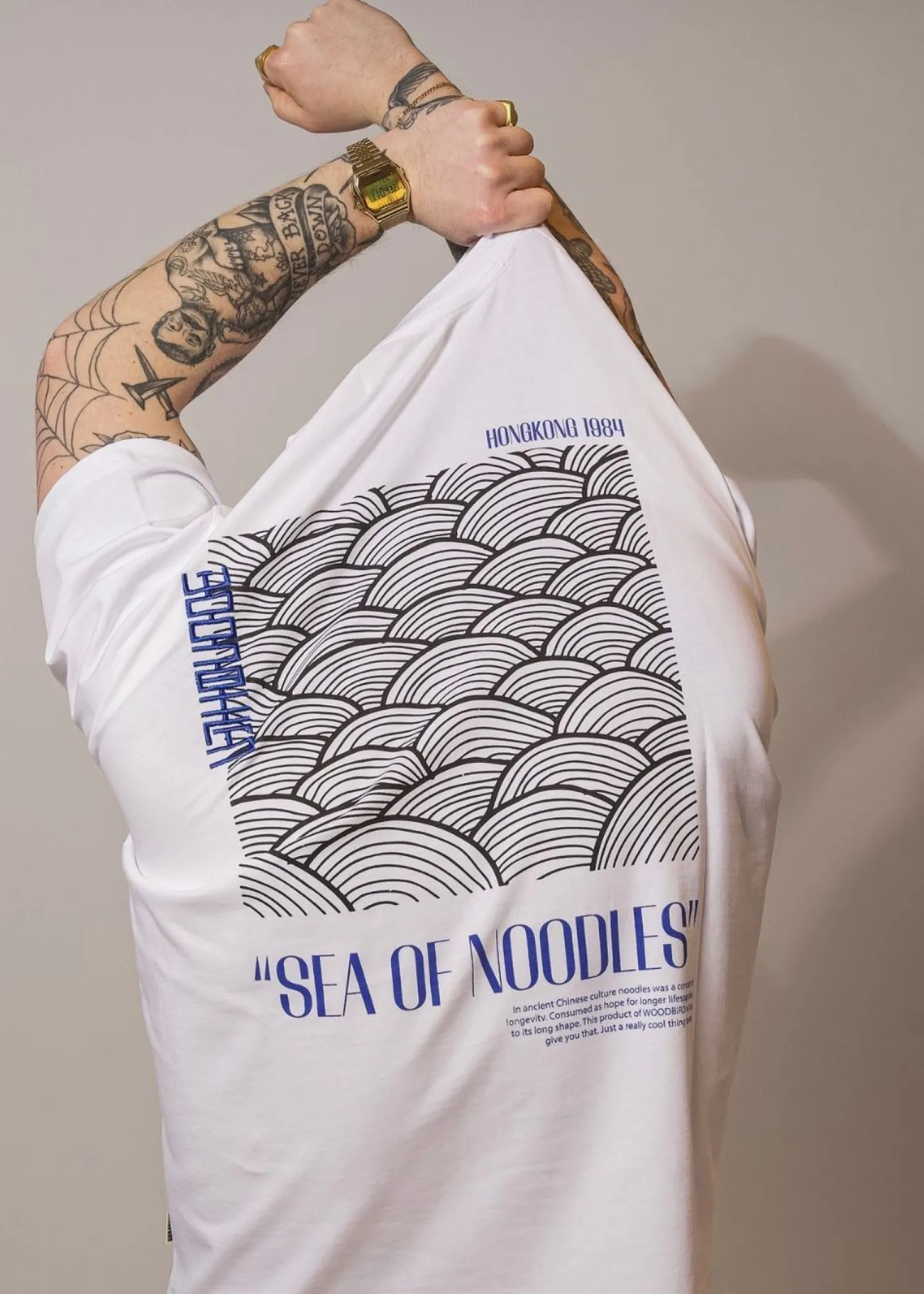 Woodbird Baine Sea Tee