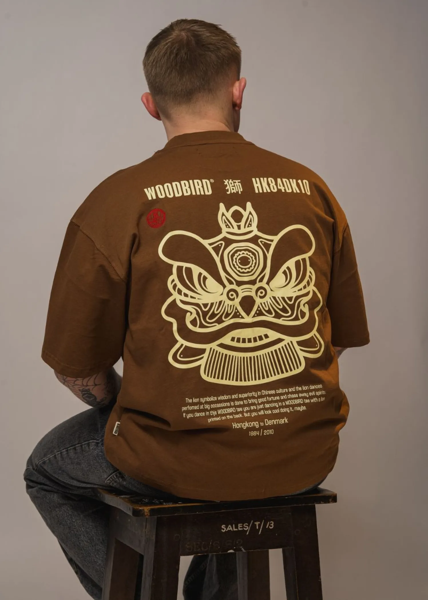 Woodbird Beam Lion Tee