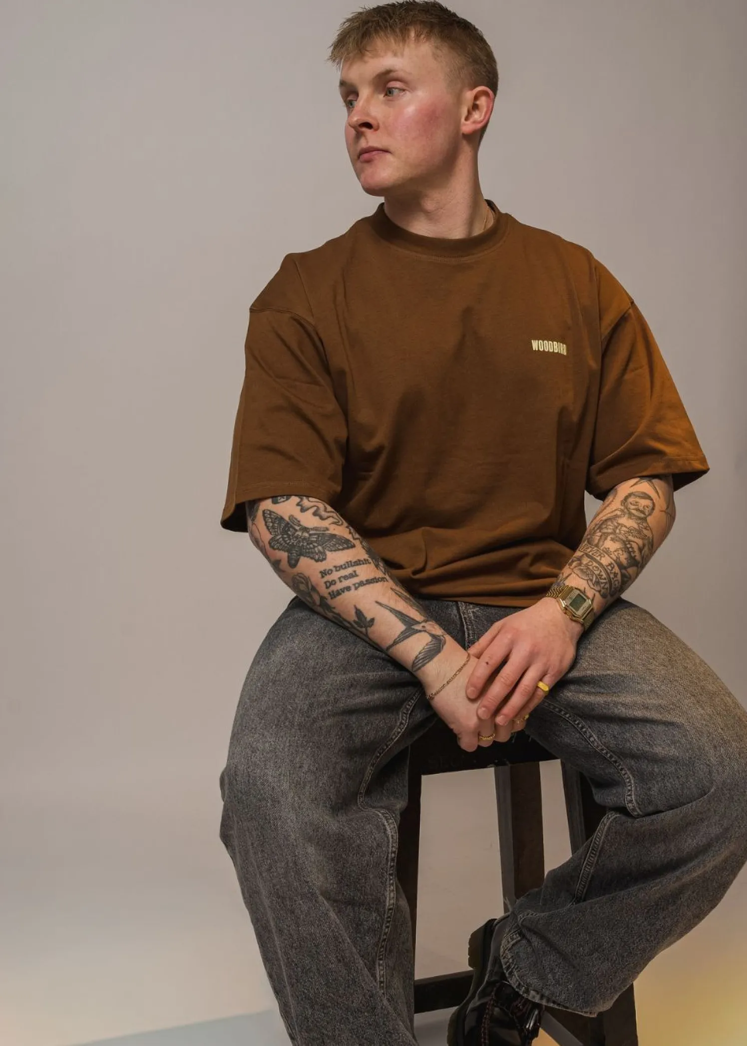 Woodbird Beam Lion Tee