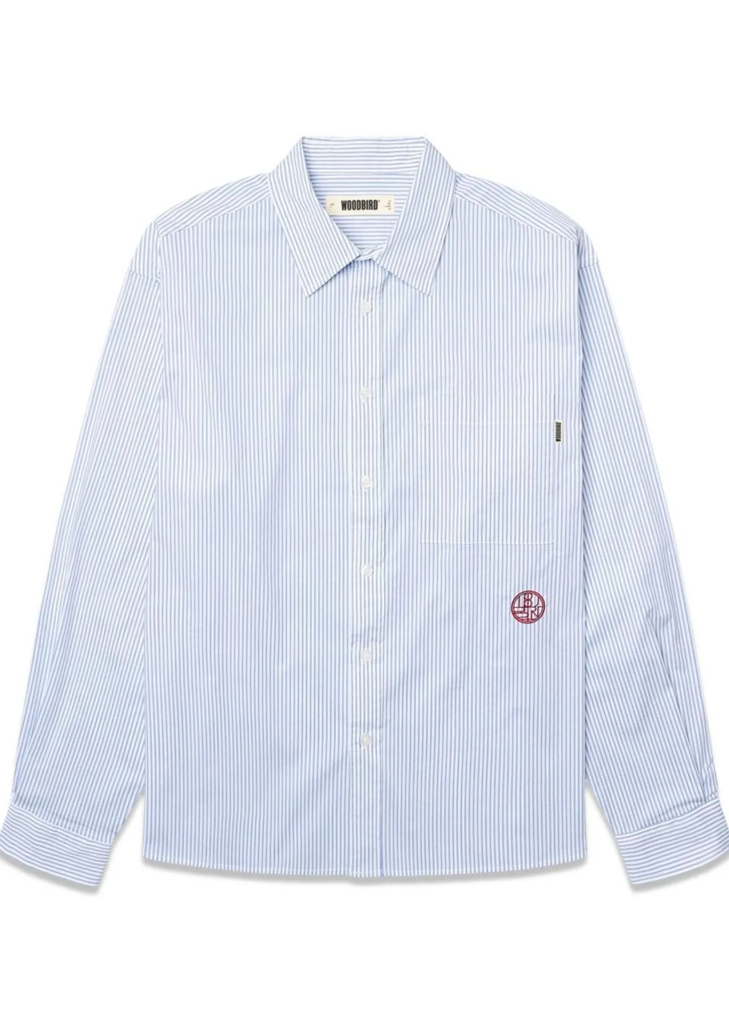 Woodbird Buzo Stripe EMB Shirt