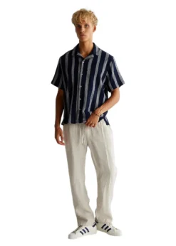 Woodbird Eik Linen Pant