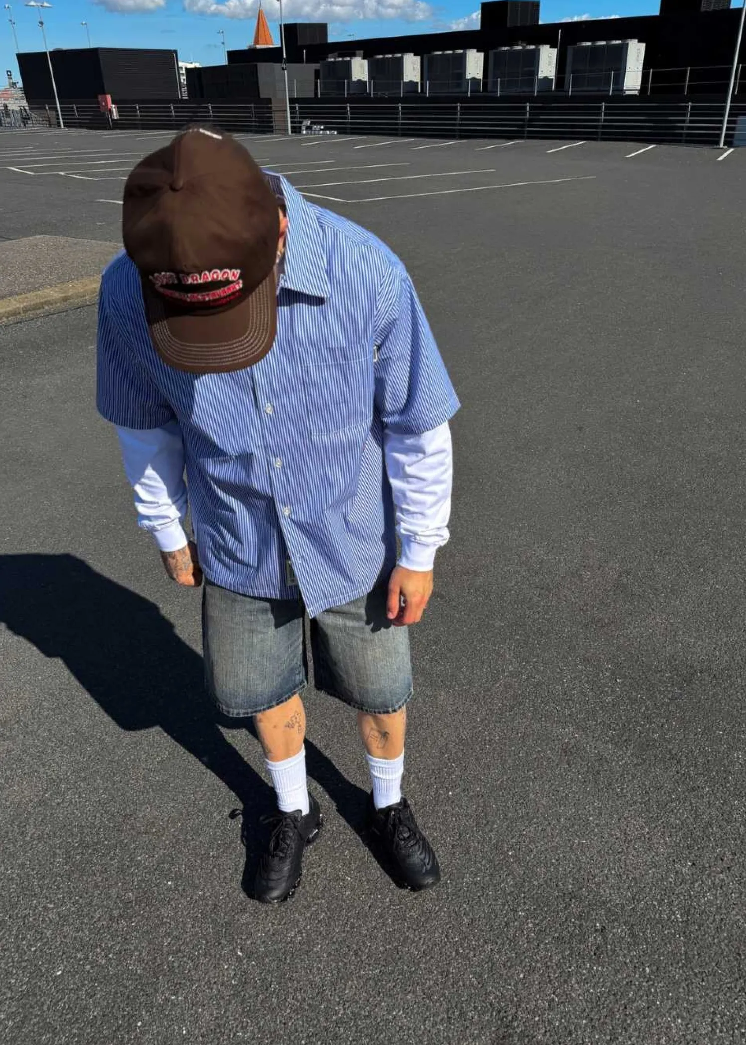 Woodbird Wang Stripe EMB Shirt