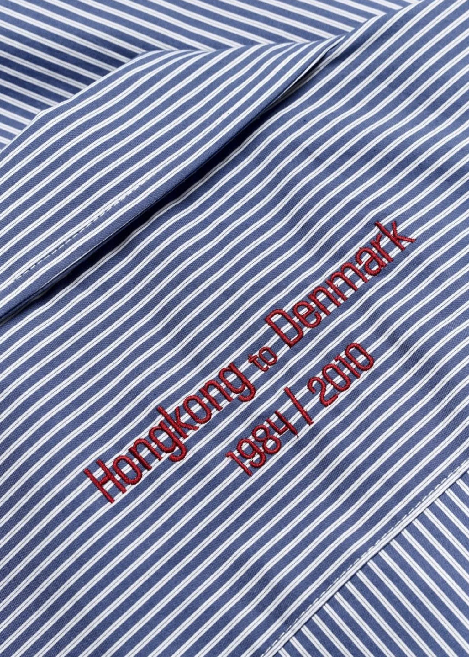 Woodbird Wang Stripe EMB Shirt
